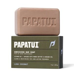 Papatui Enriching Bar Soap Lush Coconut 7oz Dwayne "The Rock" Johnson